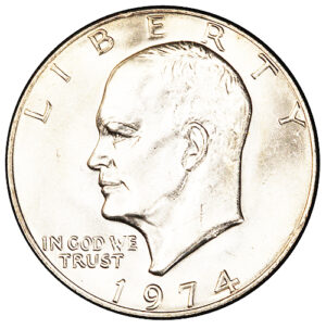 1974 Eisenhower Dollars - Surfcoins