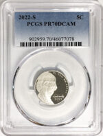 Certified BU, Satin Finish and Proof Jefferson Nickels